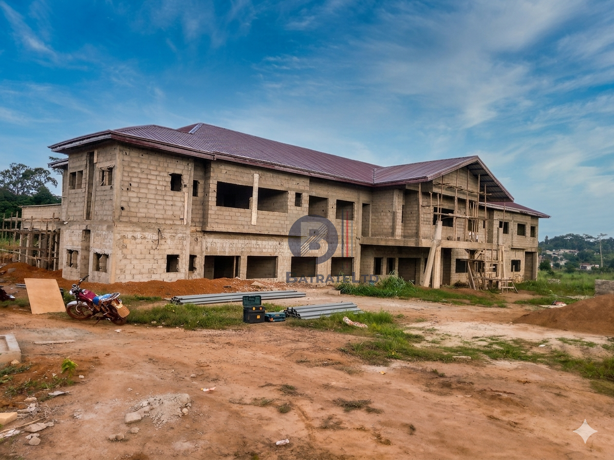 TRAVAUX DE CONSTRUCTION DE L'HOTEL DE VILLE D'AFANLOUM PHASE 1
